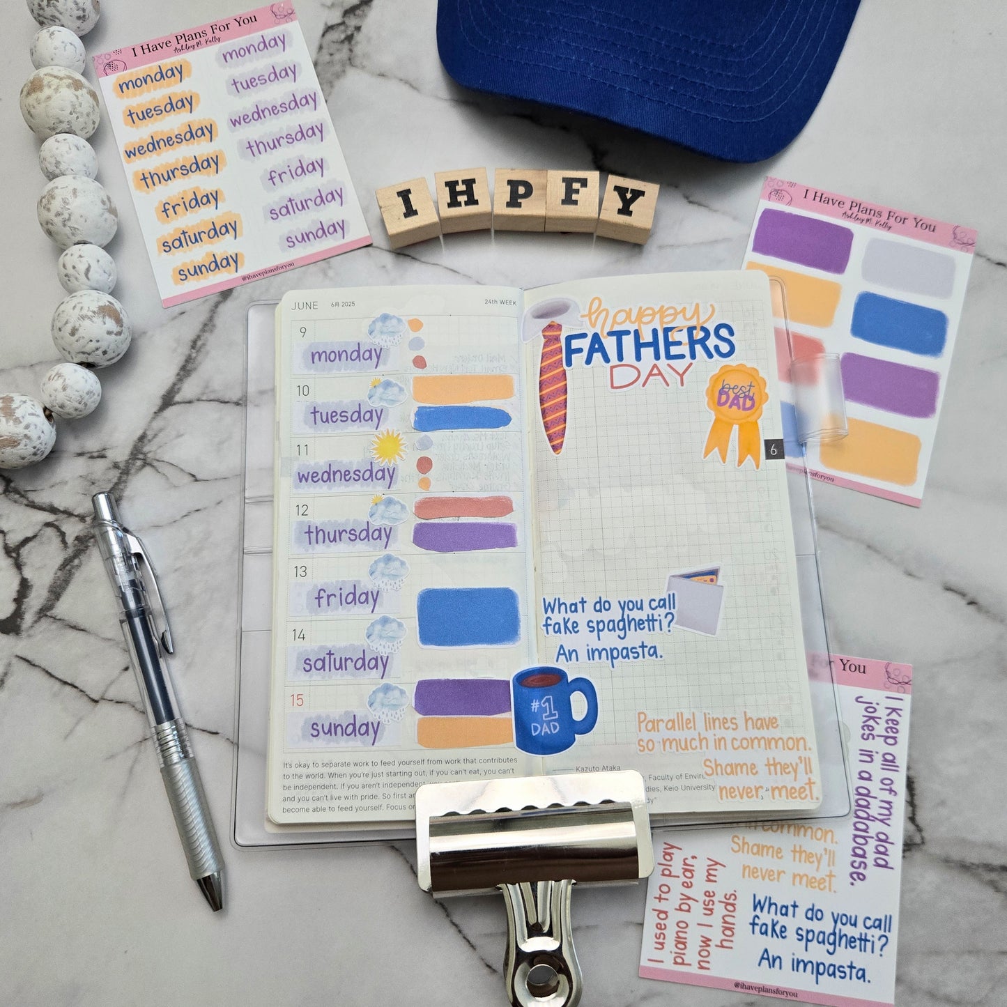 Dad's Gifts and Giggles Sticker Set