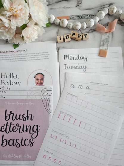 Brush Lettering Basics Course