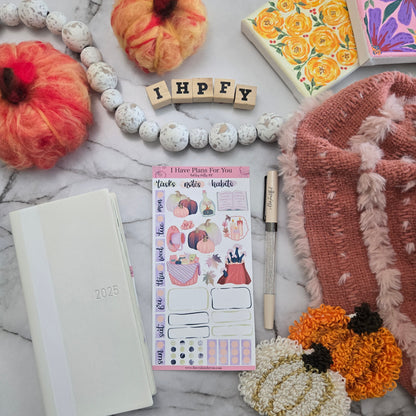 Autumn Enchantment Hobonichi Weeks Stickers