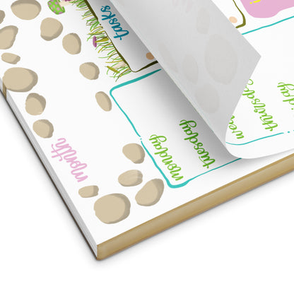 Shroomy Little Gnomes Weekly Planner Pad