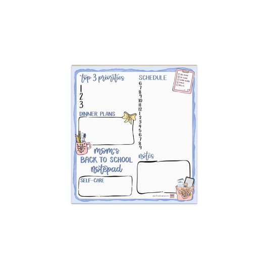 Class Collection Mom Notepad