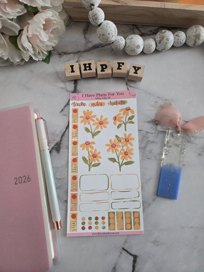 Flowers in the Sun Hobonichi Weeks Stickers
