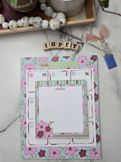 Floral Reverie Notepad